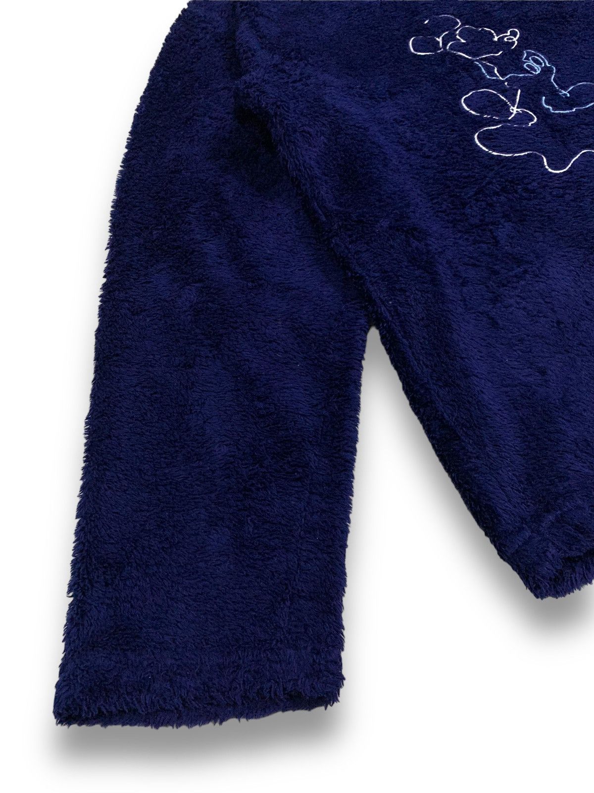 Mickey Mouse Vintage Y2K Uniqlo x Disney Mickey Mouse Embroidered Fleece Size US L / EU 52-54 / 3 - 8 Thumbnail