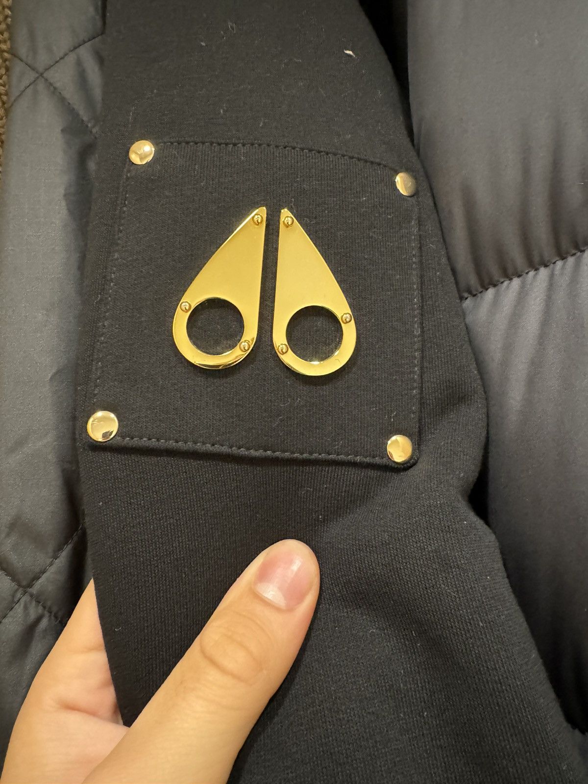 Moose Knuckles MOOSE KNUCKLES BALCK GOLD HOODIE/COAT Size US L / EU 52-54 / 3 - 9 Thumbnail