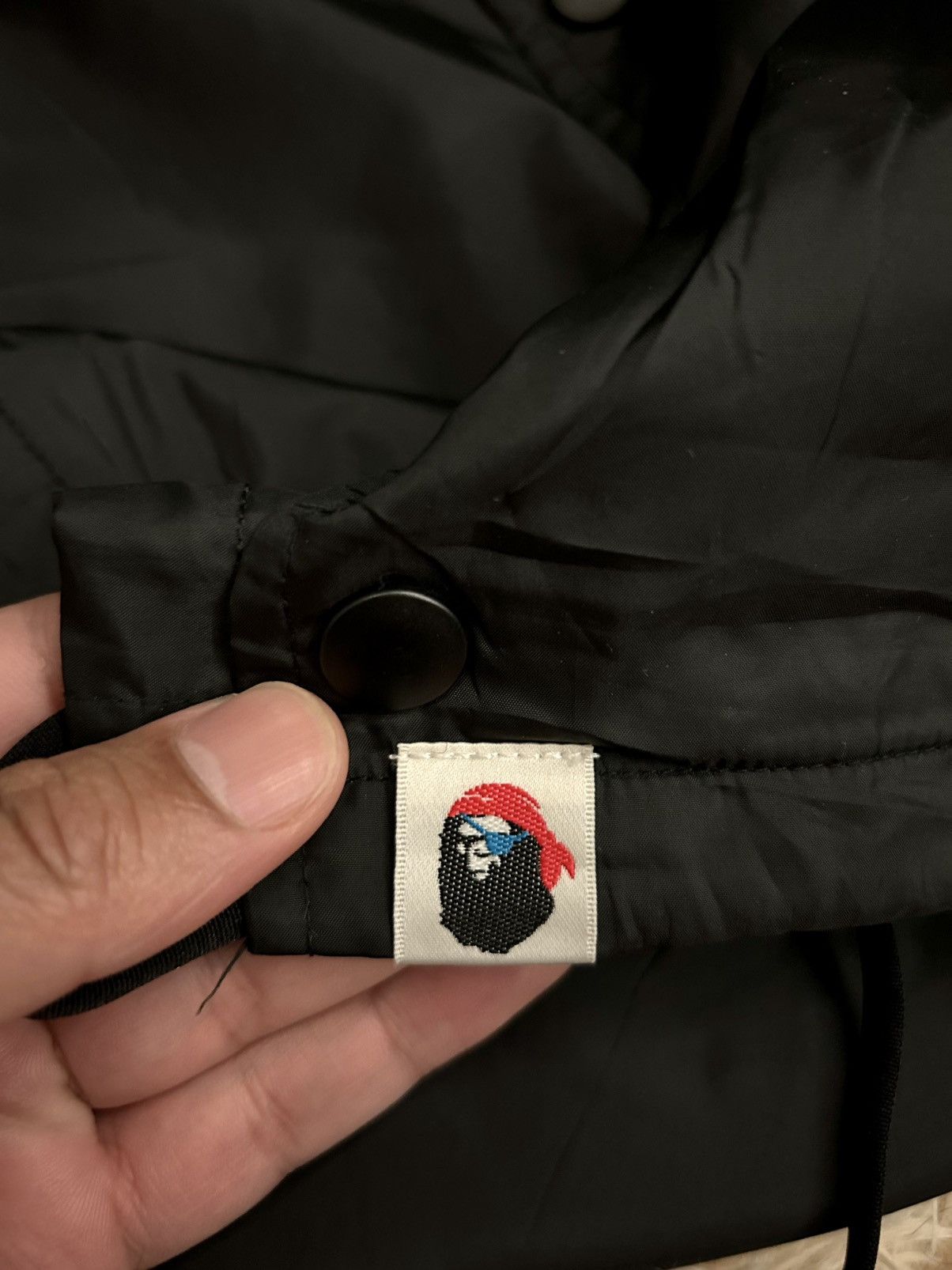 Bape 💥RARE💥 BAPE BABY MILO PIRATE BUTTON UP COACH JACKET Size US M / EU 48-50 / 2 - 6 Thumbnail