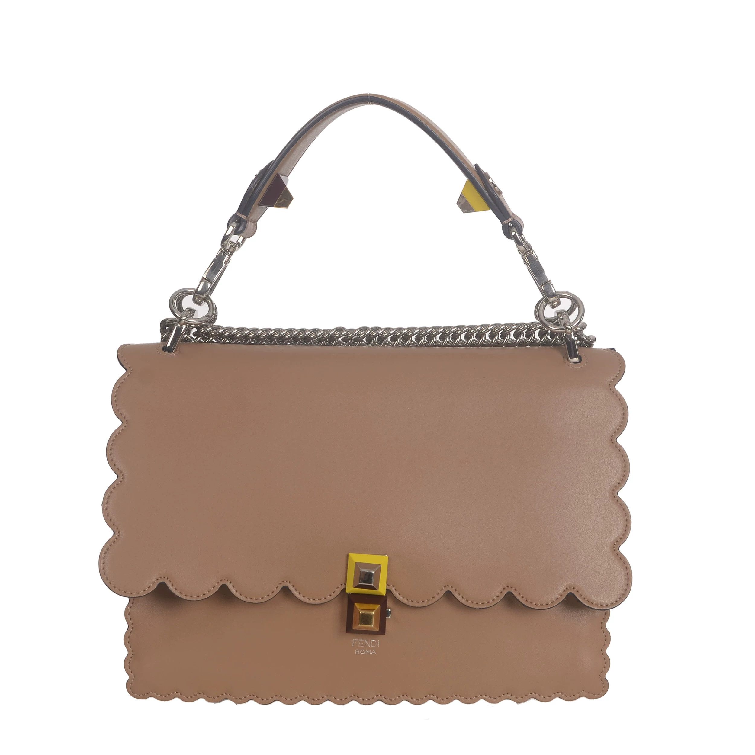 Fendi Fendi Silver Shoulder Bag 26 Women Size ONE SIZE - 1 Thumbnail