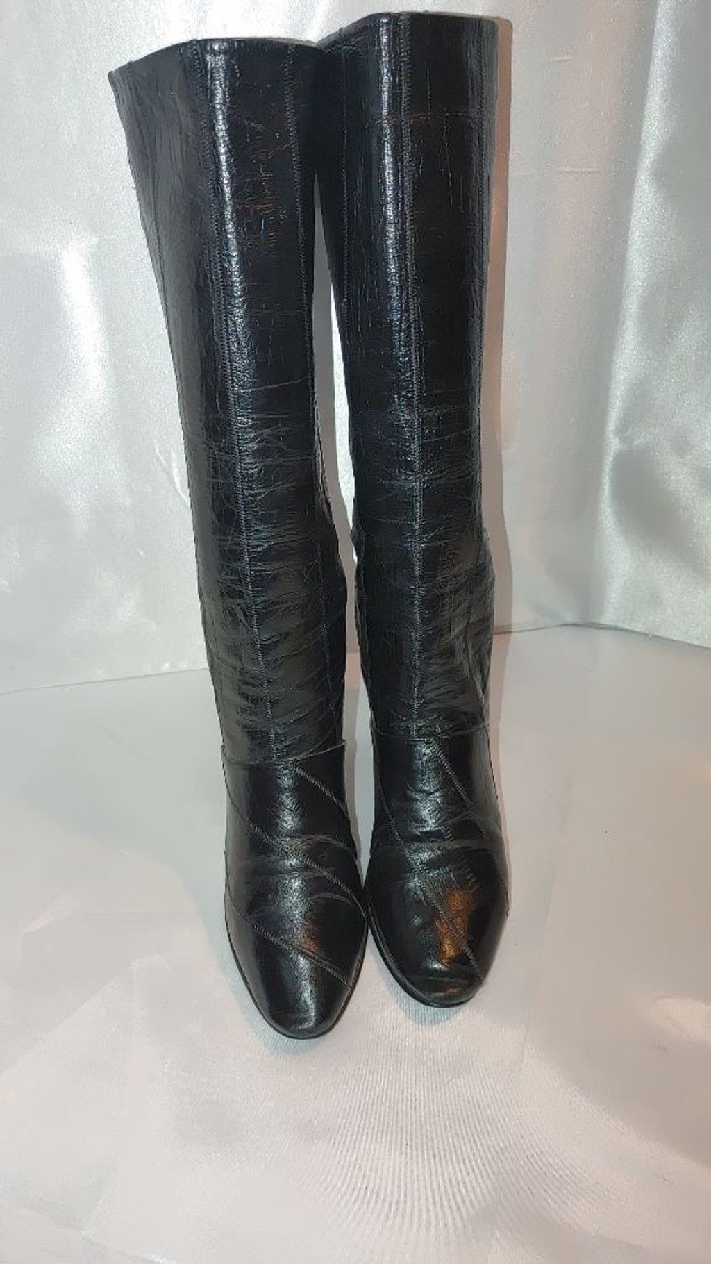 The Unbranded Brand Joyce CA Vintage Leather Boots Size 7 Size US 7 / IT 37 - 5 Thumbnail