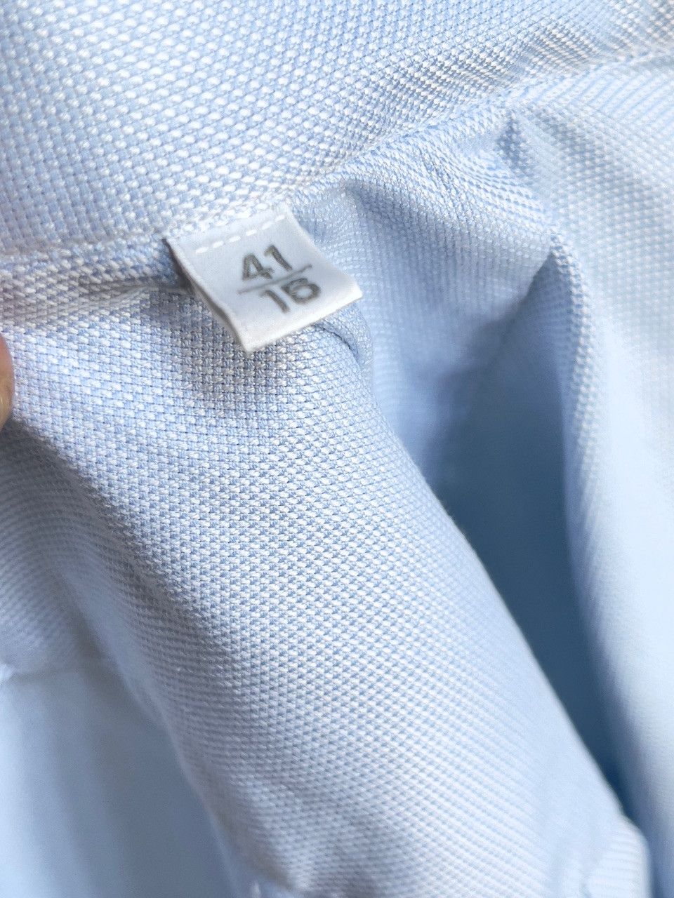 Ermenegildo Zegna 🔥 Ermenegildo zegna regular fit cotton shirt blue size L Size US L / EU 52-54 / 3 - 8 Thumbnail
