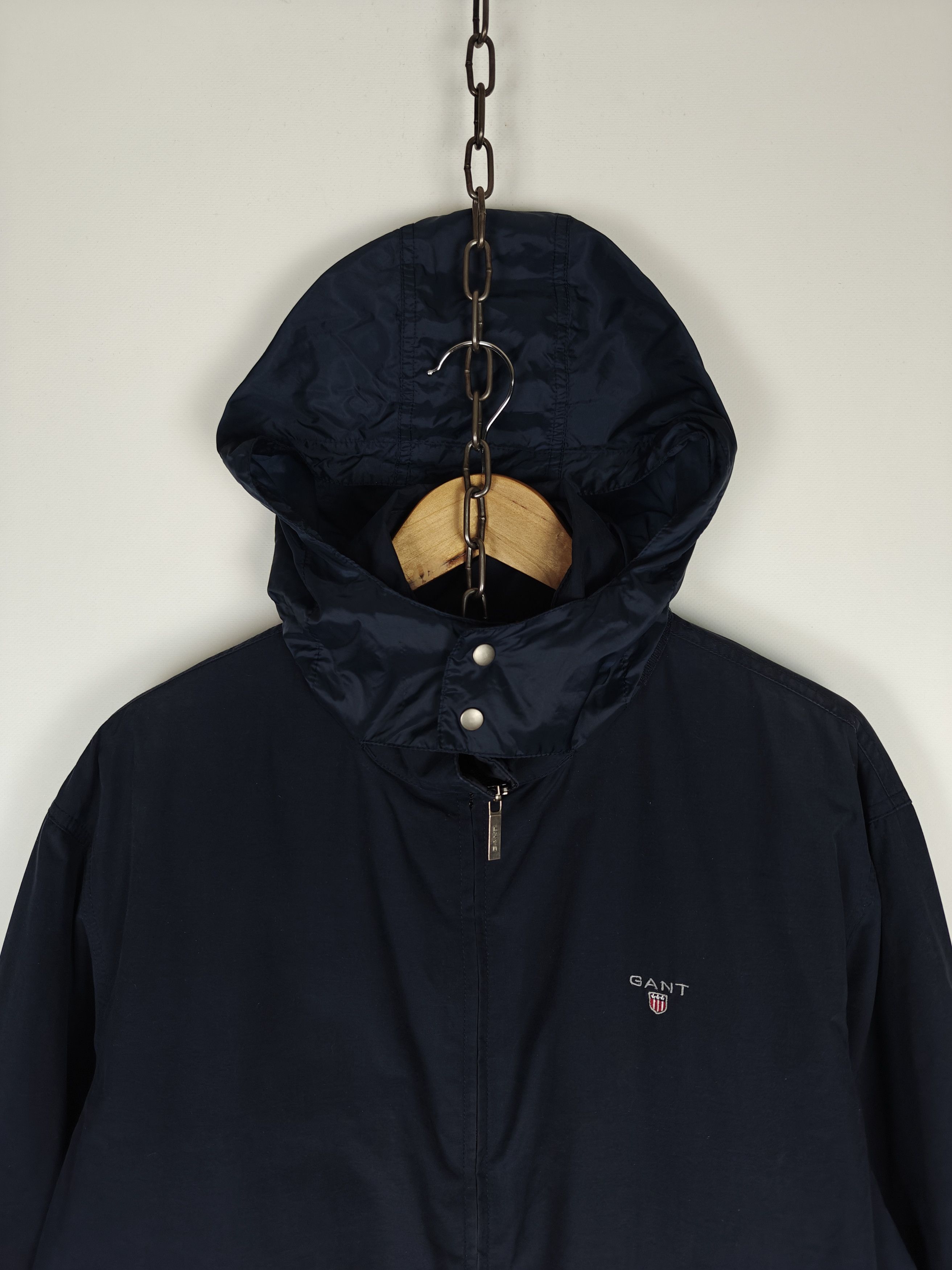 Gant Gant Zip Jacket The Gant Classic Hooded Blue size XL Size US XL / EU 56 / 4 - 2 Thumbnail