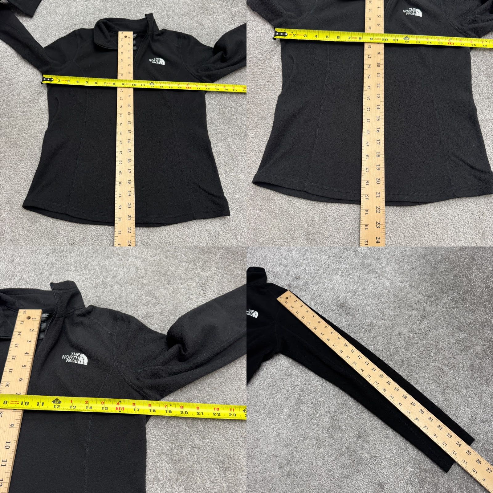 The North Face The North Face Jacket Womens Medium Black Glacier Fleece 1/4 Zip Outdoor TKA100 Size M / US 6-8 / IT 42-44 - 8 Thumbnail