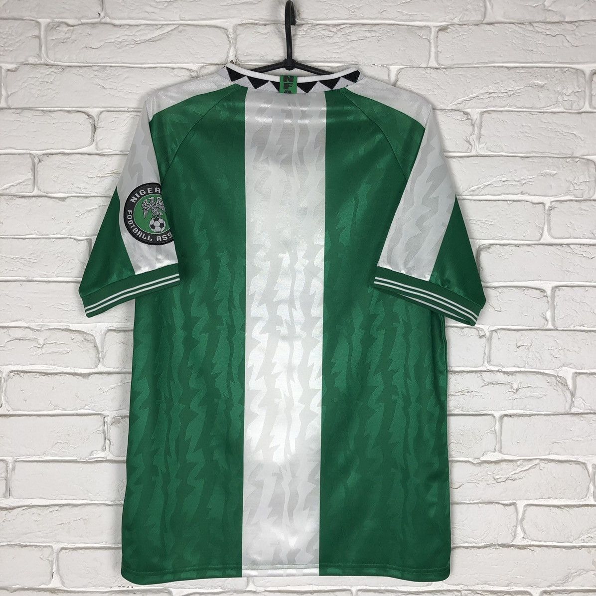 Nike × Vintage Retro Nigeria national team 1996 home jersey vintage nike Size US M / EU 48-50 / 2 - 4 Thumbnail