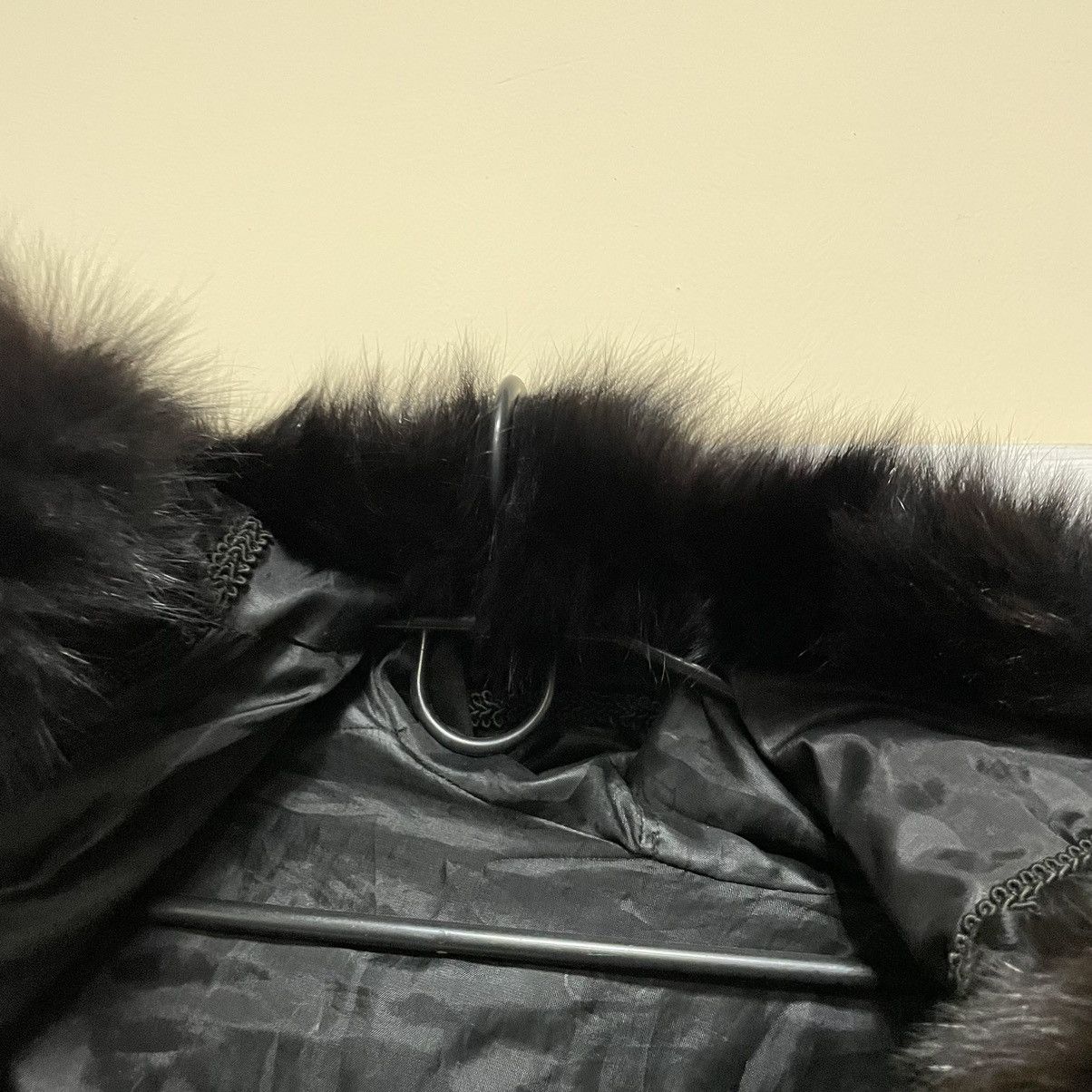 If Six Was Nine × Japanese Brand SWAKARA 90s valentino Fur faux Coat trench jacket parka Size L / US 10 / IT 46 - 9 Thumbnail