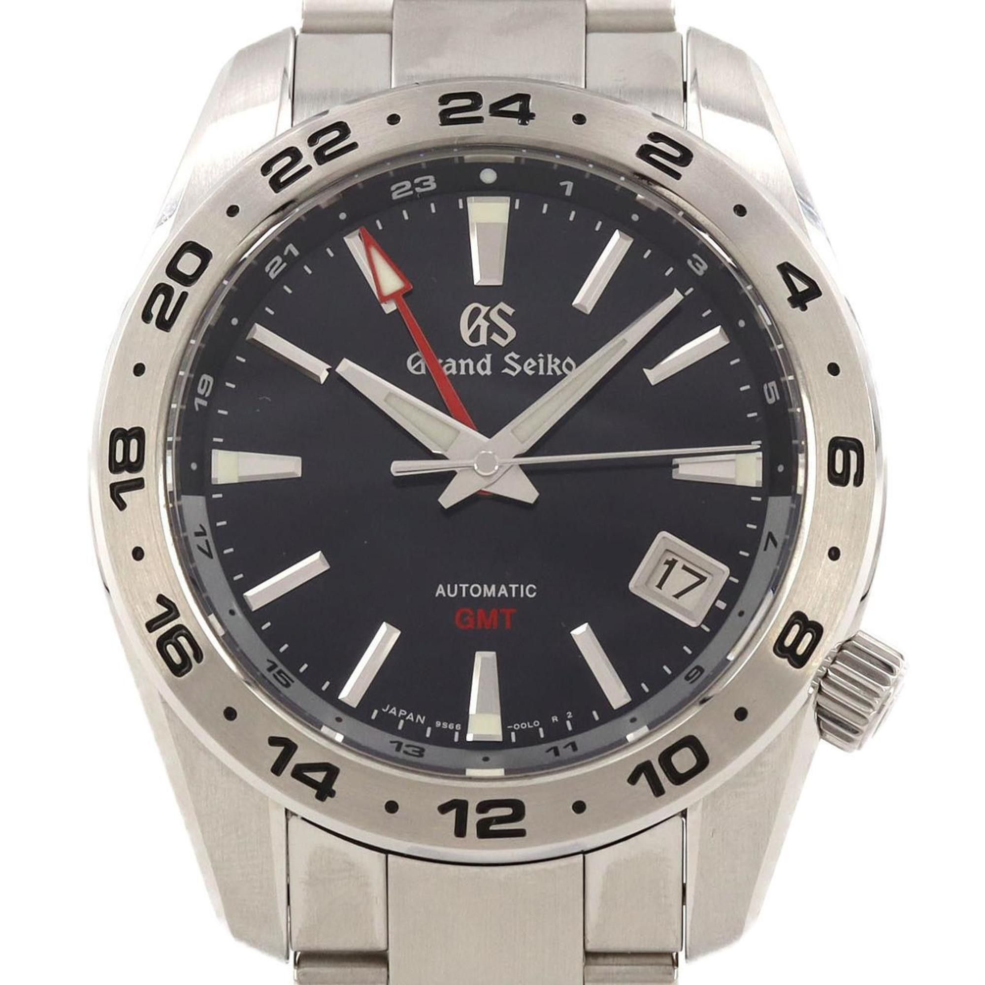 Other Seiko Grand Sports Collection GMT 9S66-00J0 SBGM245 SS Wristwatch Automatic Size ONE SIZE - 1 Thumbnail