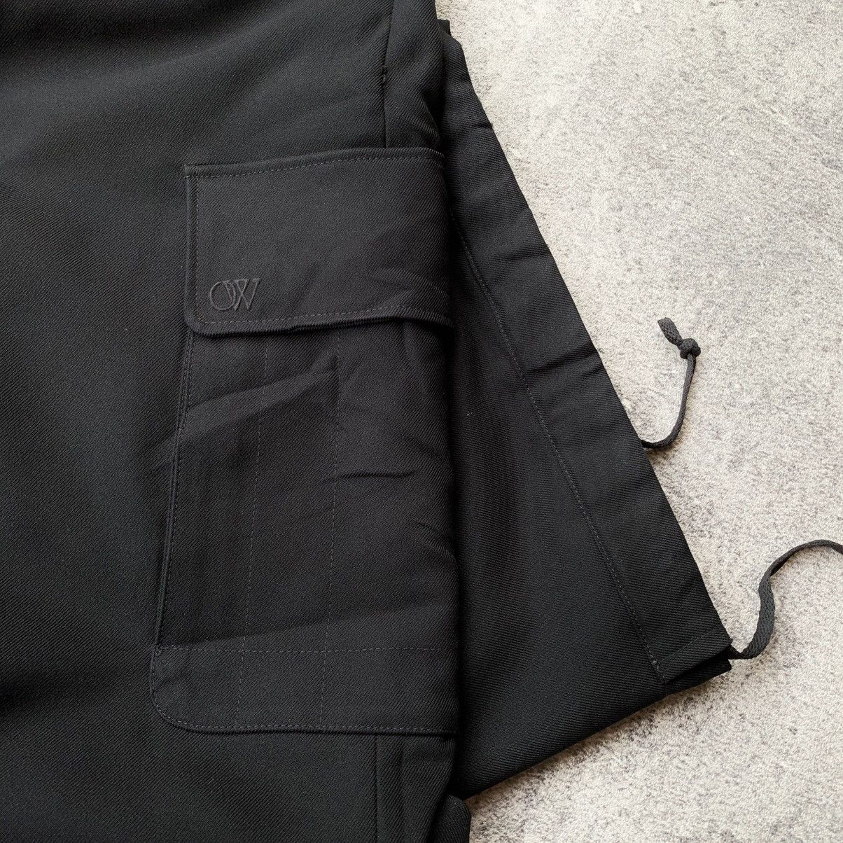 Off-White Off White Cargo Baggy Wide Trousers Size US 33 - 9 Thumbnail