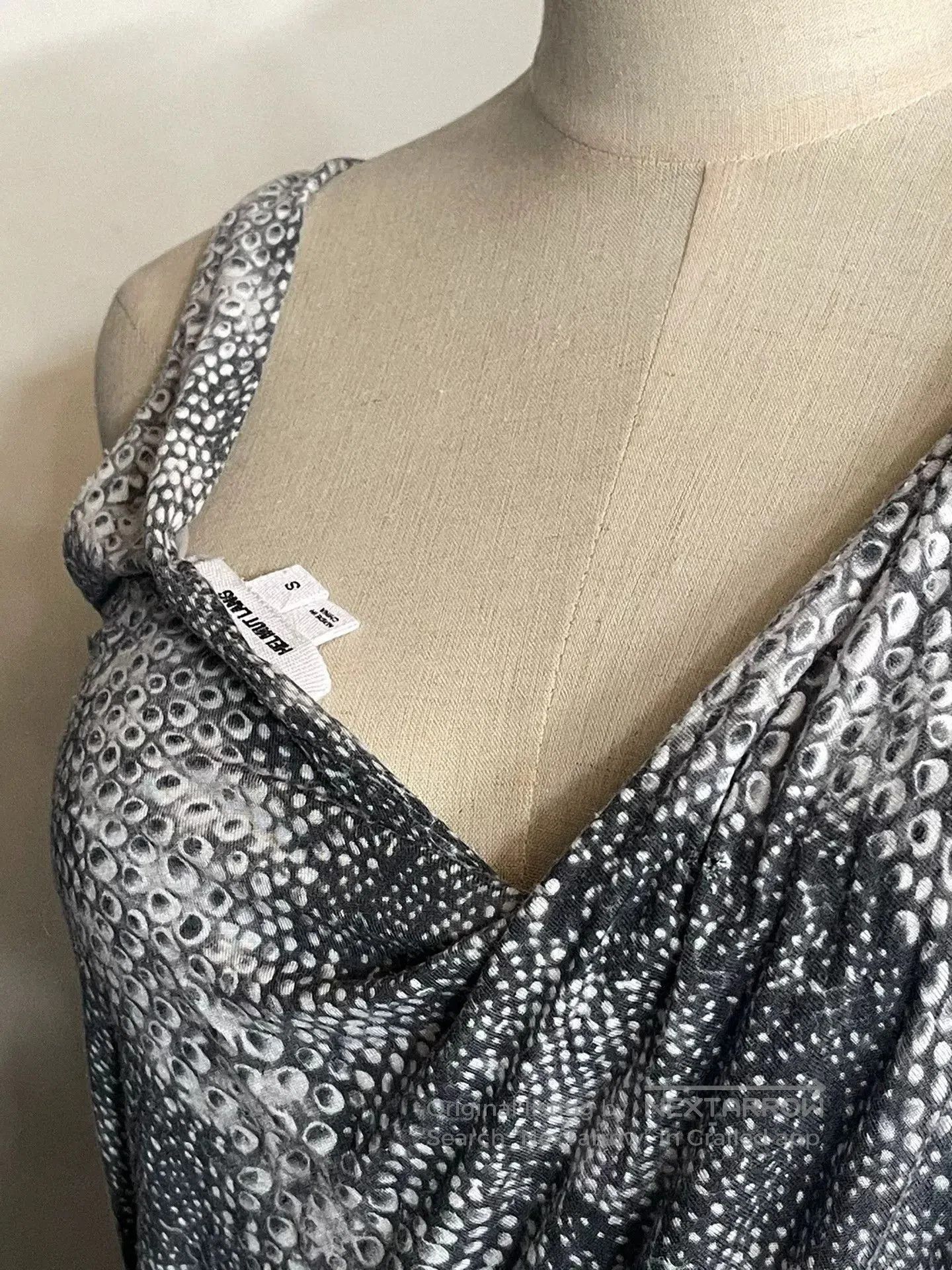 Helmut Lang Helmut Lang Snake Pattern Dress. Size S / US 4 / IT 40 - 4 Thumbnail