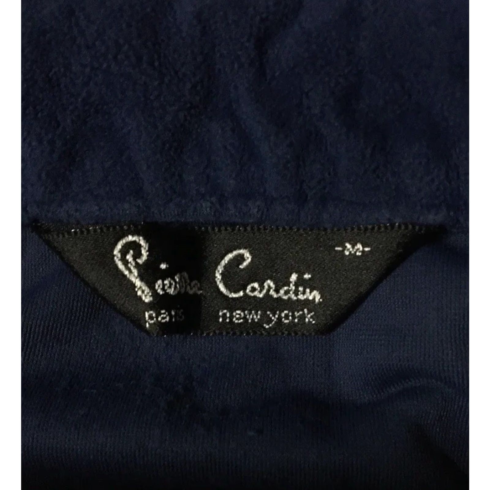 Vintage VINTAGE Pierre Cardin Velour Track Jacket S M Talon Zip Blue Bomber Jacket Mens 70s 80s Grunge Paris Velour Zip Track Jacket Size US S / EU 44-46 / 1 - 6 Thumbnail