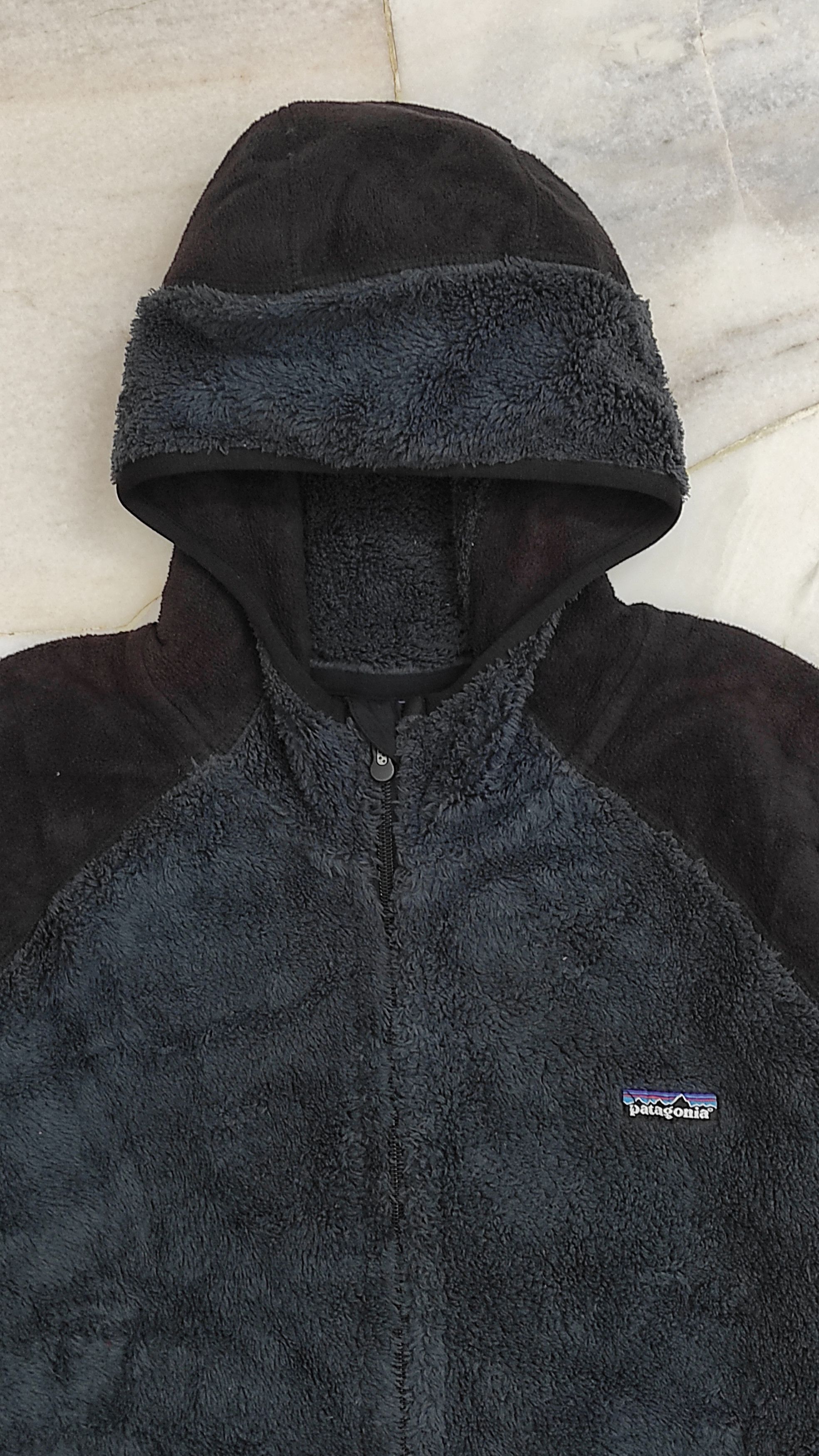 Patagonia Archive 00s PATAGONIA SYNCHILLA FLEECE BOA HOODIE JACKET Size US XL / EU 56 / 4 - 14 Thumbnail
