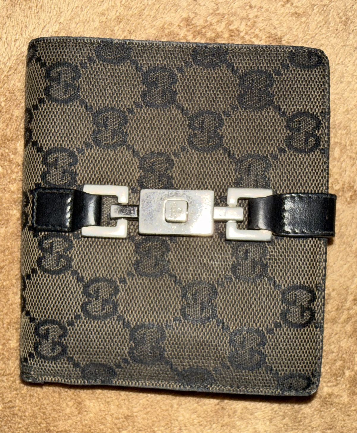 Gucci Vintage GUCCI “Jackie” monogram wallet! Unisex, VVGC genuine Size ONE SIZE - 2 Thumbnail