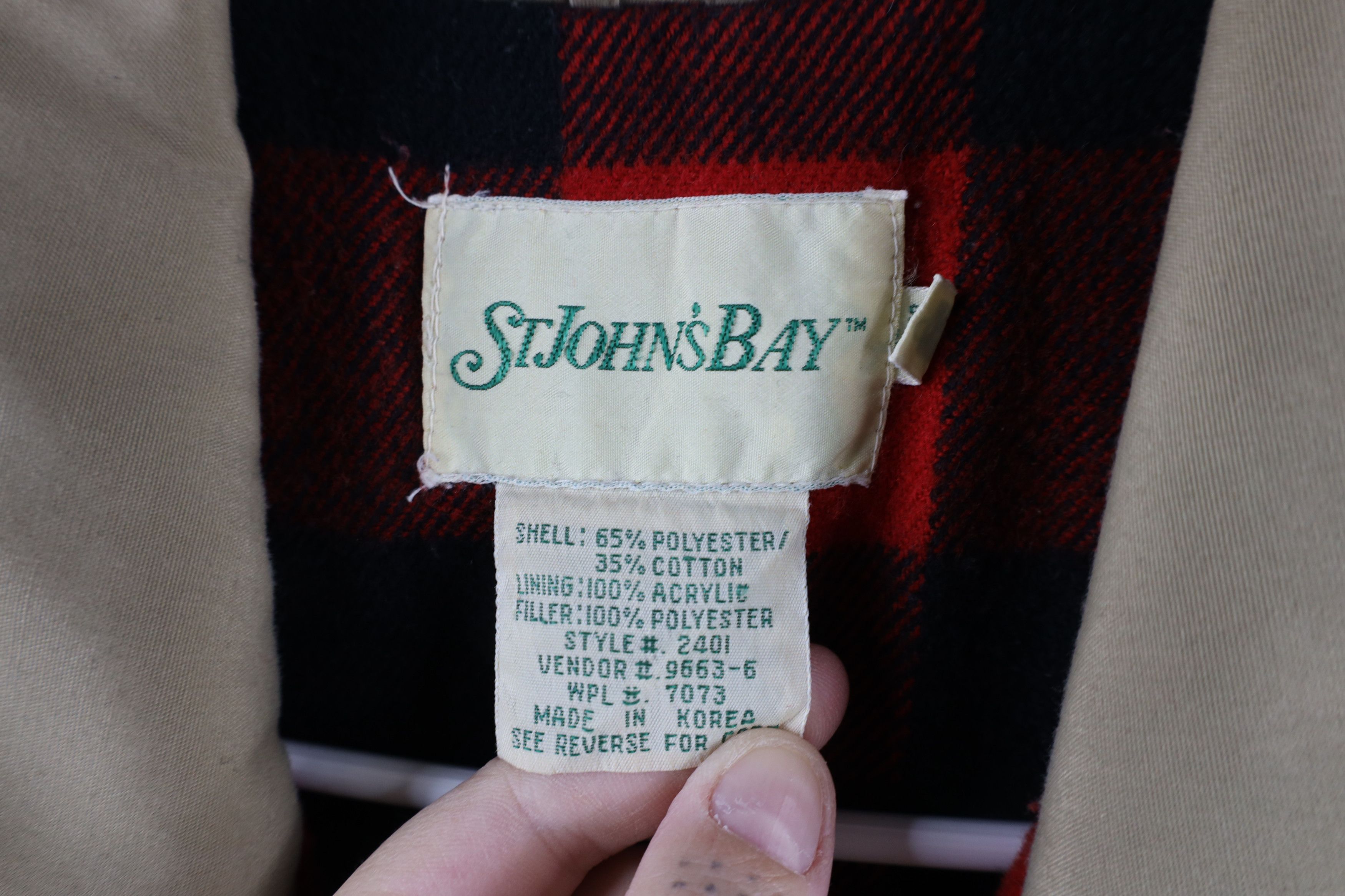 Vintage Vintage 70s Streetwear Lined Full Zip Puffer Vest Jacket Size US XL / EU 56 / 4 - 7 Thumbnail
