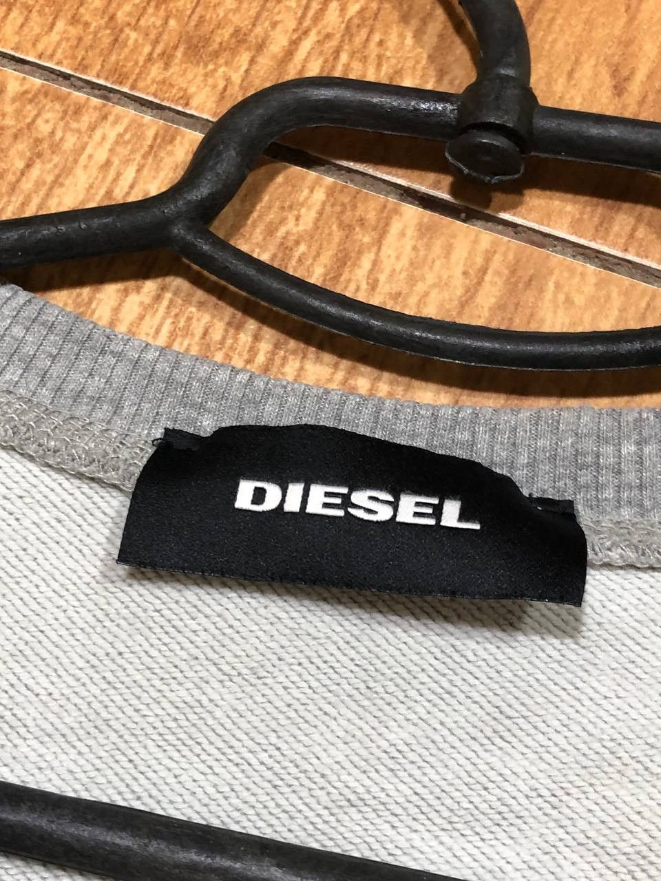 Vintage Diesel Y2K Logo Classic Fit Sweater Size L