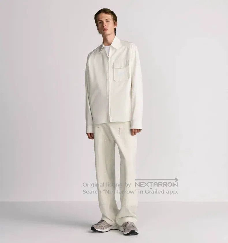 Dior Dior White letter embroidery, cotton zipper, long-sleeved Size US M / EU 48-50 / 2 - 8 Thumbnail