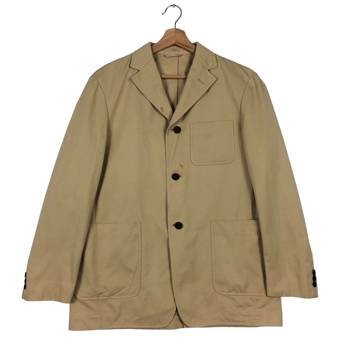 Moschino 🔥Rich Brown - Double Breast Coats Jacket Size US M / EU 48-50 / 2 - 1 Thumbnail