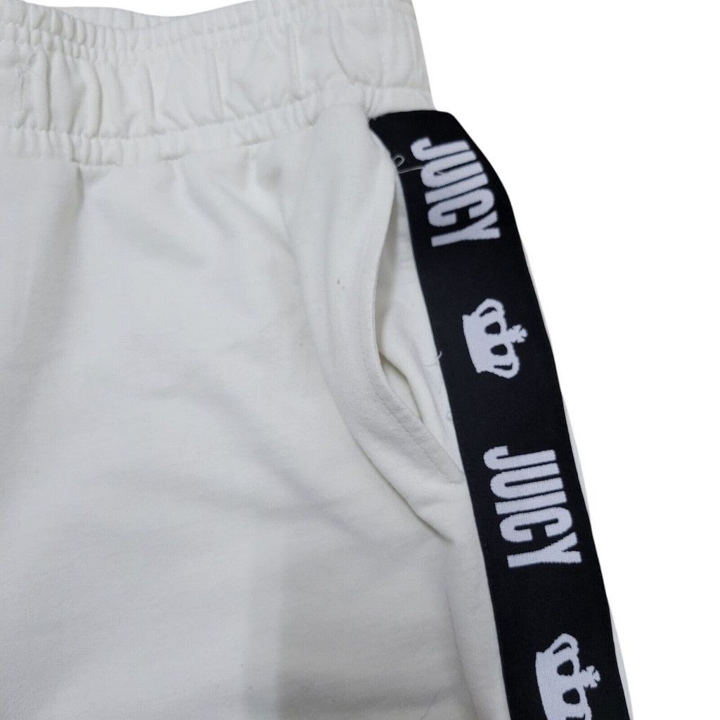 Juicy Couture Juicy by Juicy Couture Hi-Rise Track Pants Cream Size Medium Size 26" / US 2 / IT 38 - 6 Thumbnail