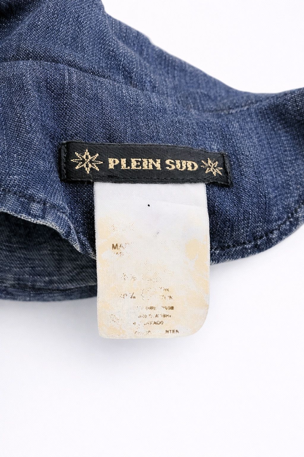 plein sud Plein Sud Sculpted Structured Seam Denim XS Small Jacket Size XS / US 0-2 / IT 36-38 - 9 Thumbnail