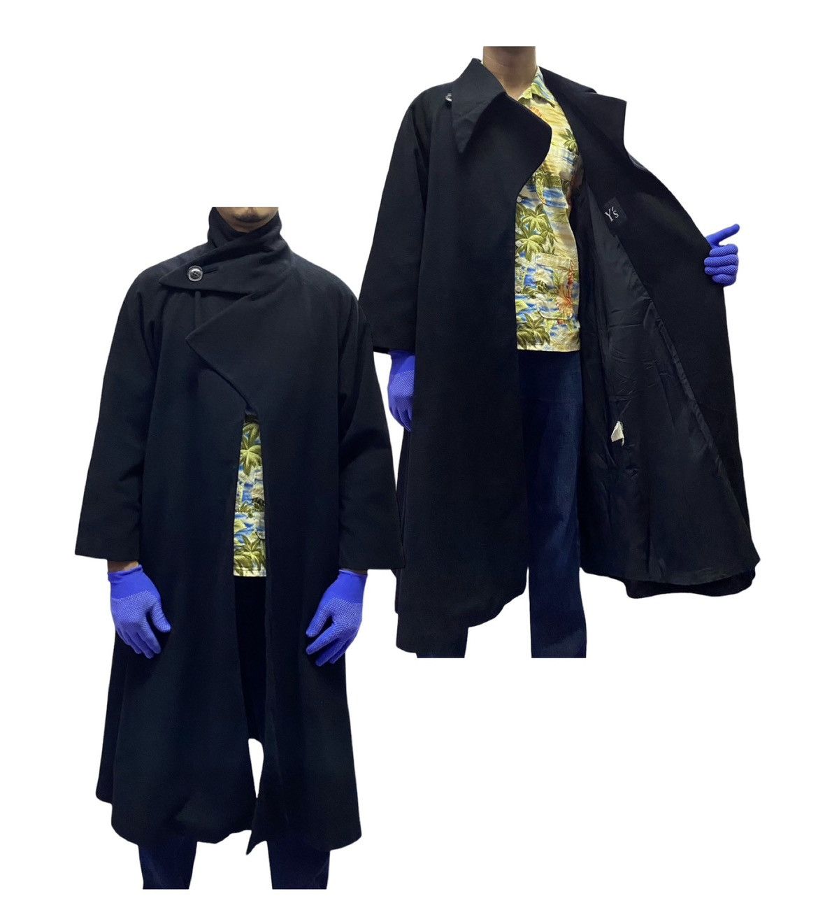 Yohji Yamamoto Rare🔥Y’s Yohji Yamamoto Wool Long Coats Size US M / EU 48-50 / 2 - 1 Thumbnail