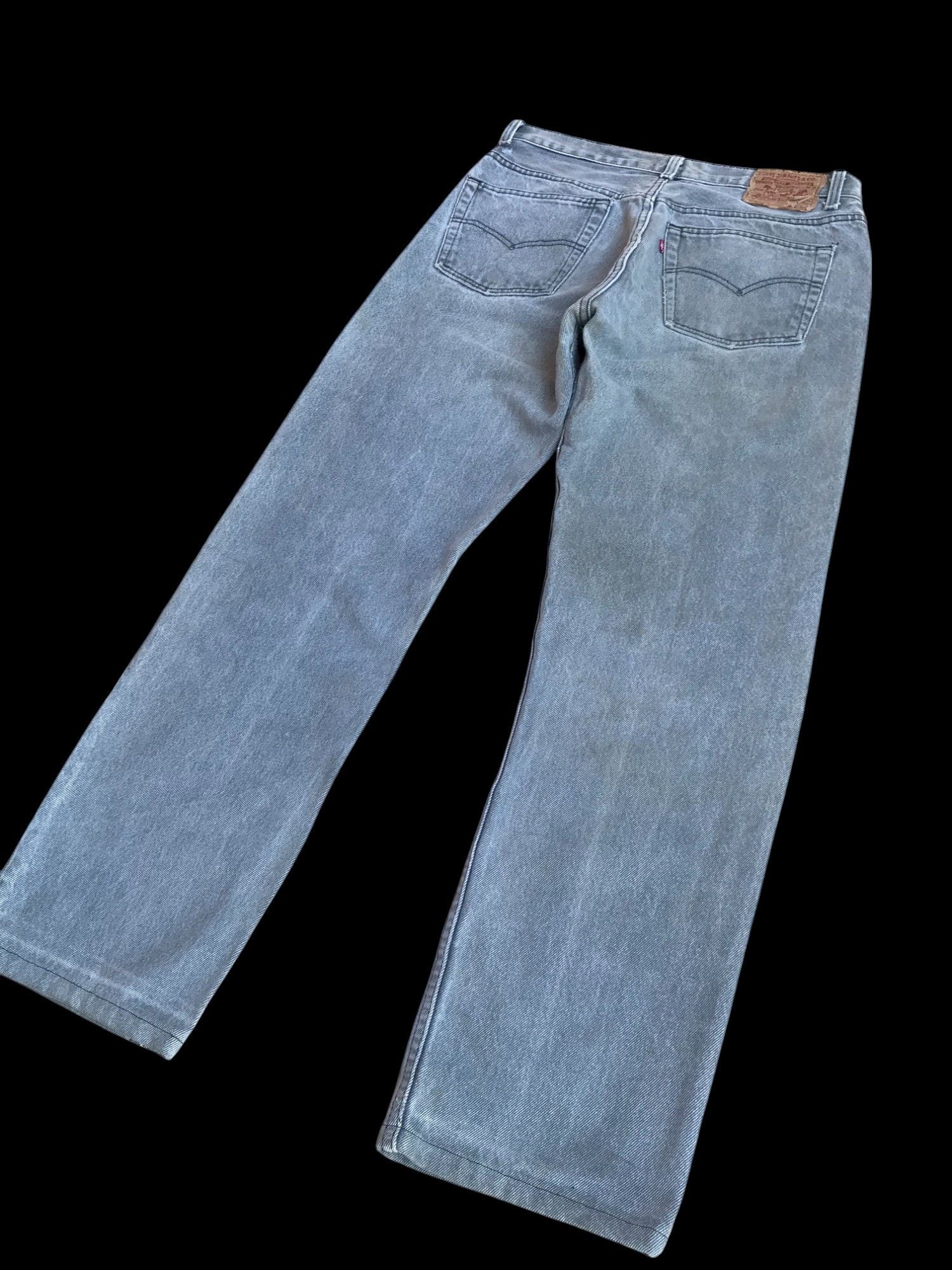 Levi's × Vintage W30x29 VINTAGE LEVIS 501 USA DIRTY DISTRESSED faded black Size US 30 / EU 46 - 8 Thumbnail