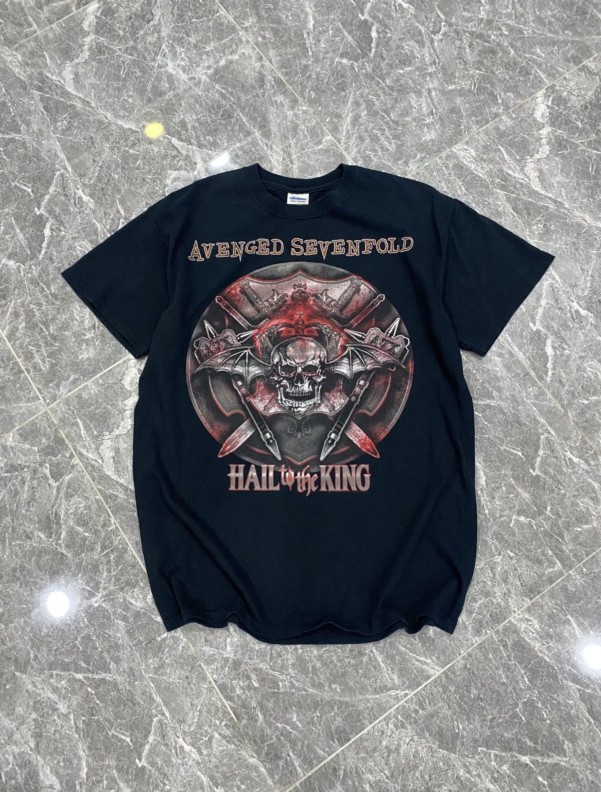 Band Tees × Vintage Vintage Avenged Sevenfold Tour 2014 Tshirt Size US M / EU 48-50 / 2 - 1 Thumbnail