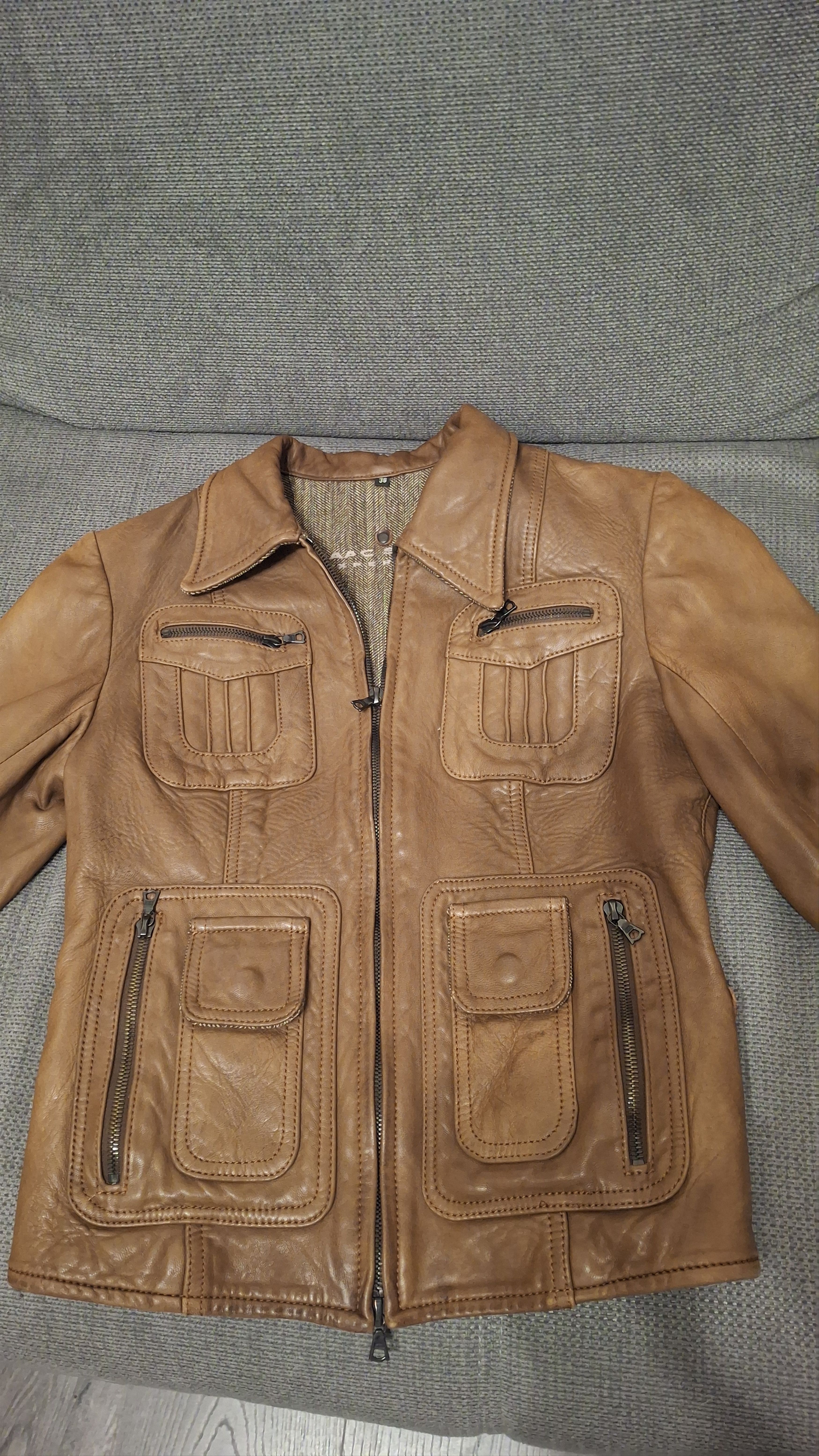Isaac Sellam Experience Isaac Sellam Experience Leather Jacket Size S / US 4 / IT 40 - 1 Thumbnail