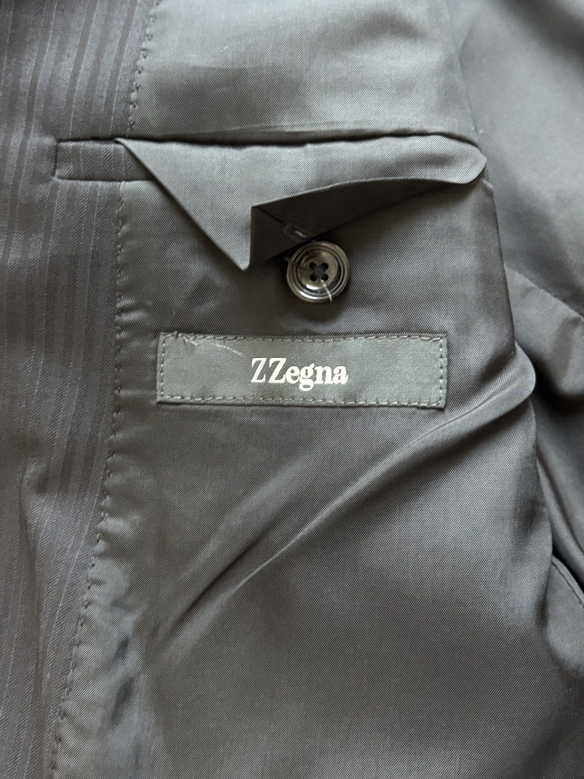 Ermenegildo Zegna Z Zegna Suit 2pc Two Piece Set Jacket Pants Tuxedo Designer Size 38S - 8 Thumbnail