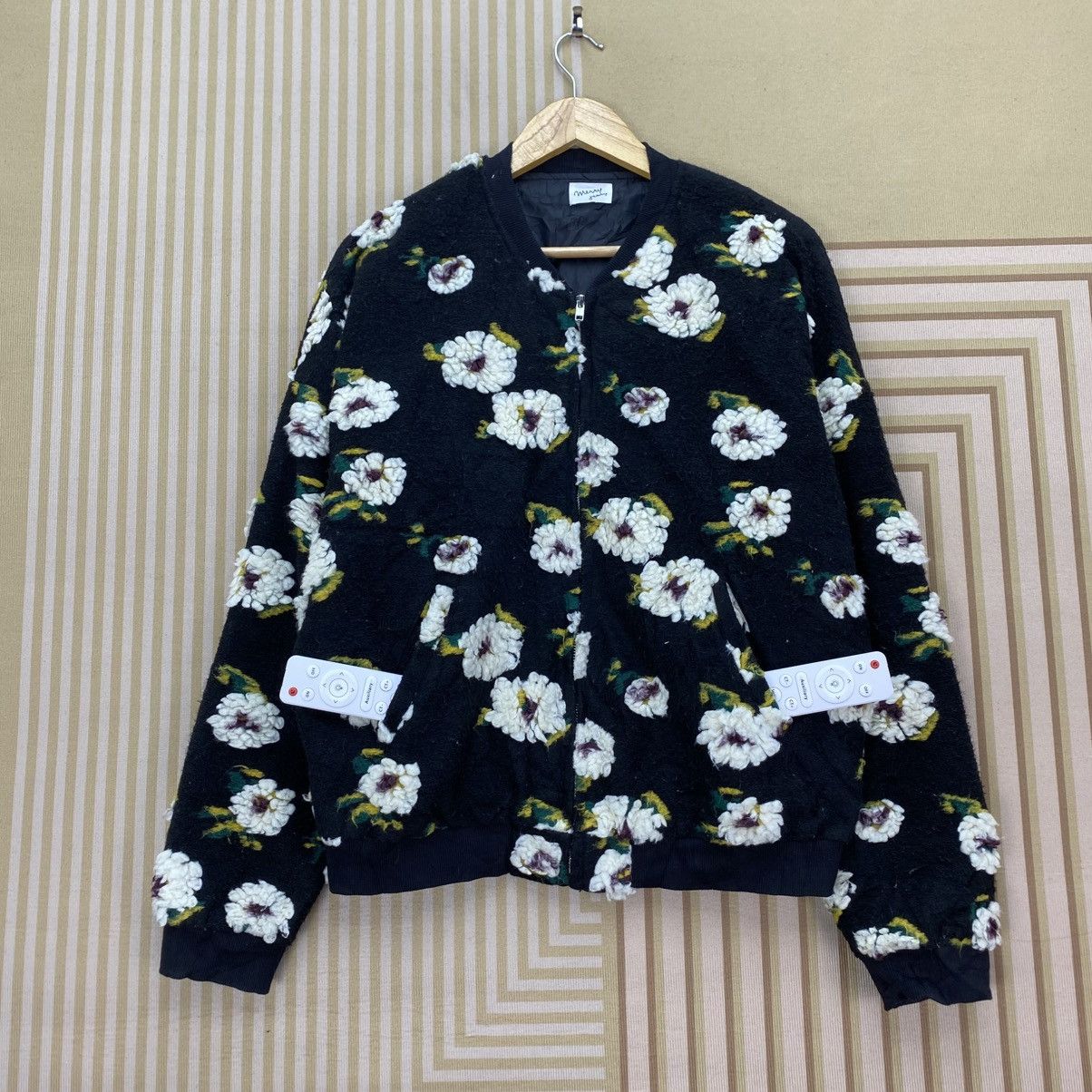 Issey Miyake 🫶Inspired Issey Miyake Merry Jenny Floral Bomber Jacket Size M / US 6-8 / IT 42-44 - 1 Thumbnail