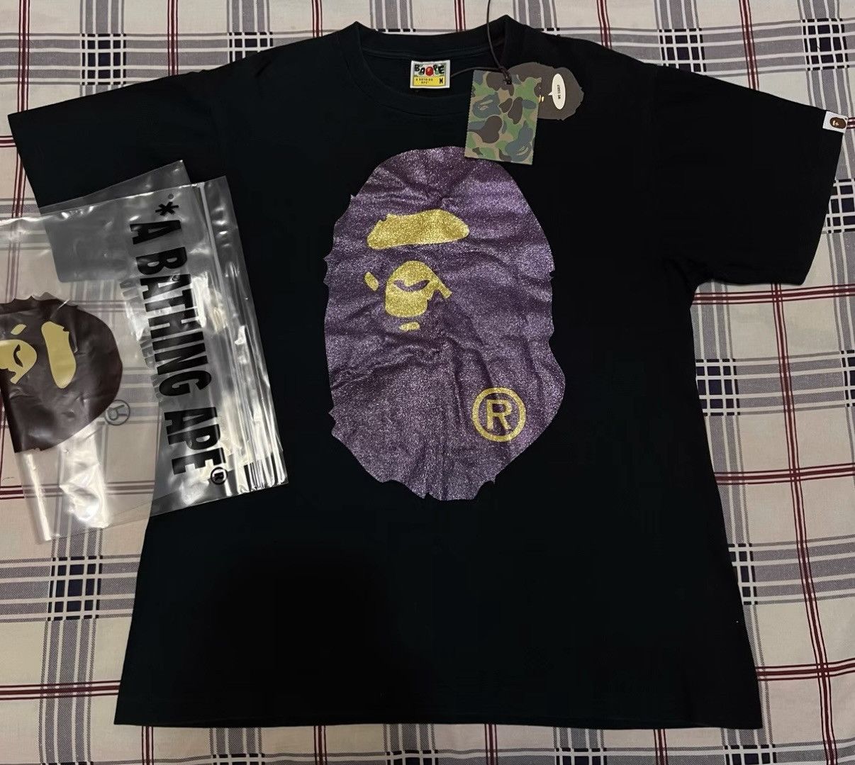 Bape BAPE OG Nigo Era Black Tee Size US M / EU 48-50 / 2 - 1 Thumbnail