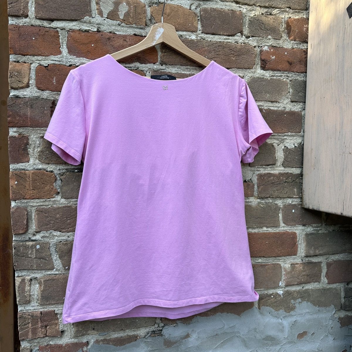 Weekend Max Mara Max Mara Weekend Pink T-Shirt Basic Blank Designer Size M / US 6-8 / IT 42-44 - 9 Thumbnail