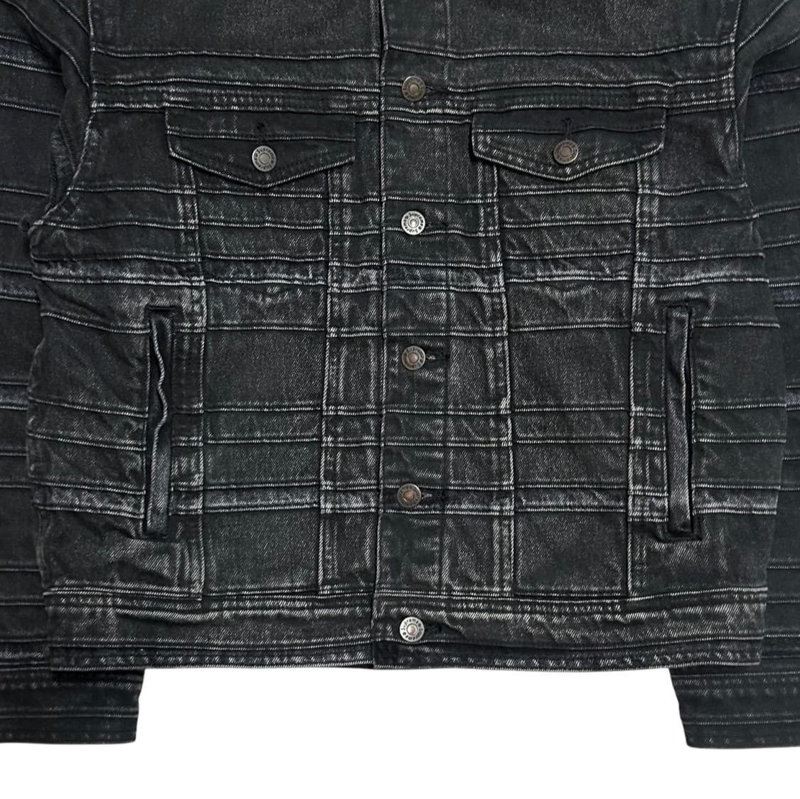 Supreme Supreme Layered Black Denim Jacket Size US S / EU 44-46 / 1 - 6 Thumbnail