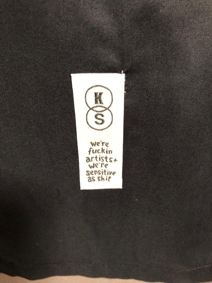 KOZABURO KOZABURO x sulvam Embroidered Short Sleeve Shirt Black L Size US L / EU 52-54 / 3 - 6 Thumbnail