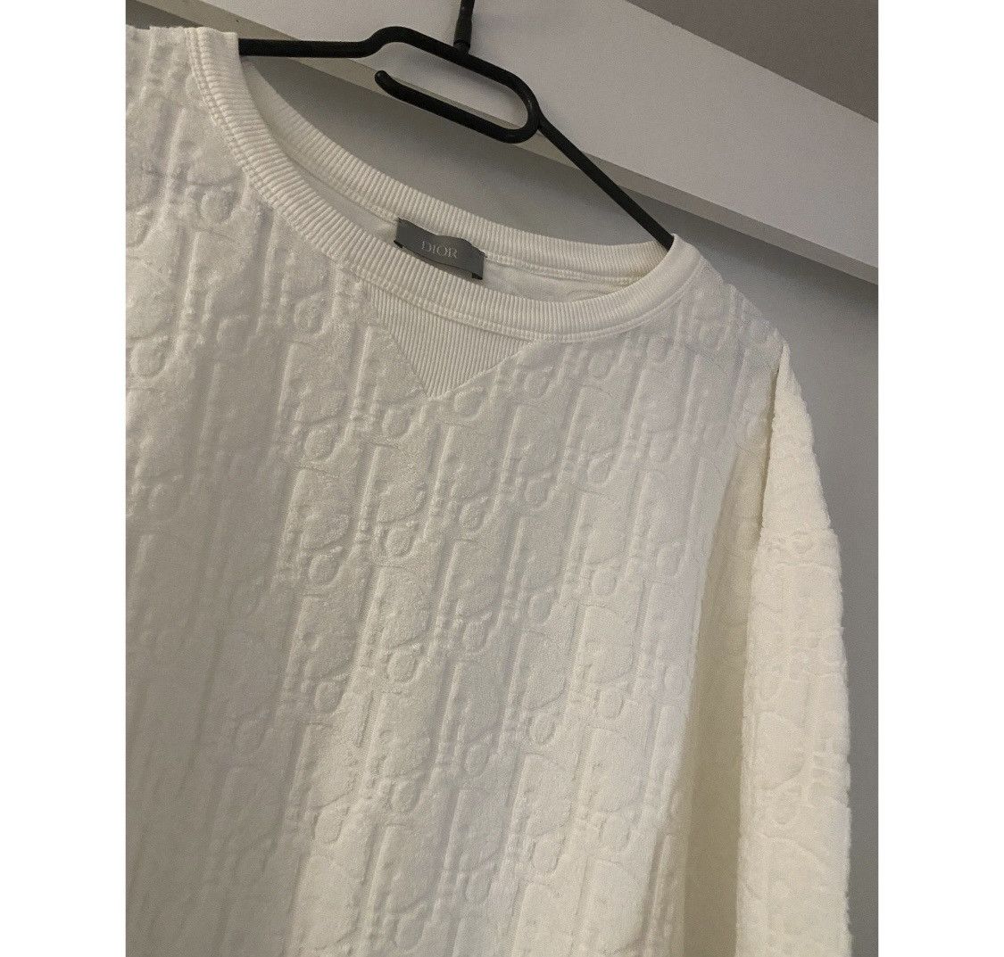 Dior Dior luxury oblique towel tee Size US XXL / EU 58 / 5 - 8 Thumbnail