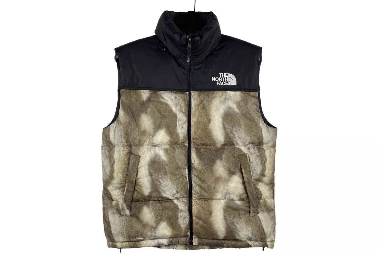 Supreme Beige Puffer Vest - Size M Size US M / EU 48-50 / 2 - 1 Thumbnail
