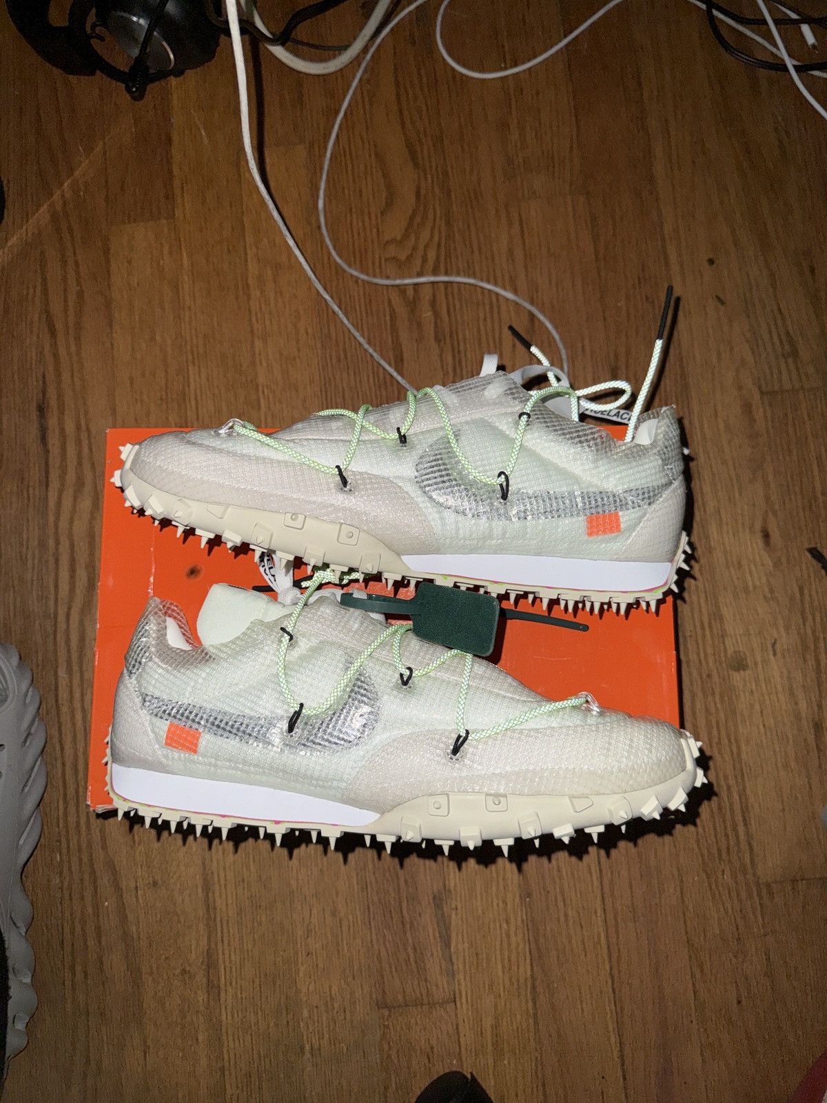 Nike × Off-White Waffle racer Size US 13 / EU 46 - 6 Thumbnail