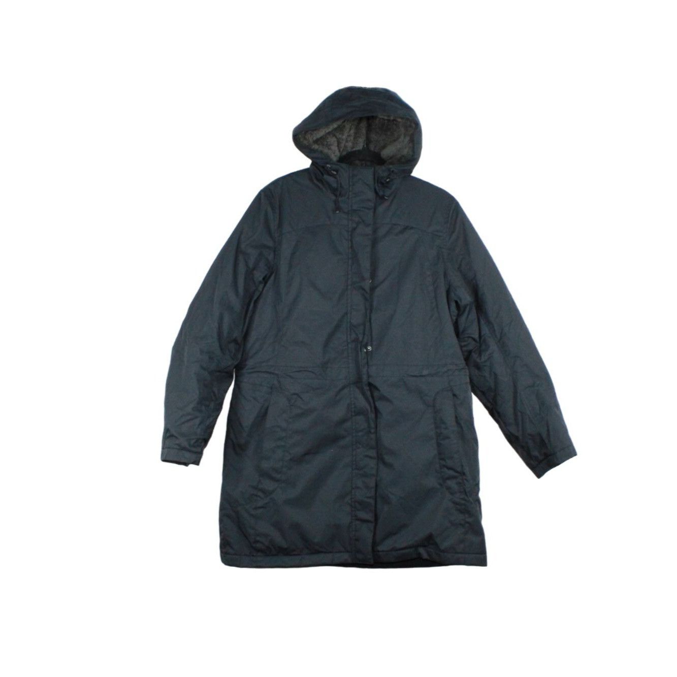 L.L. Bean LL Bean Women Fleece Lined Quilted Winter Warmer Hooded Coat