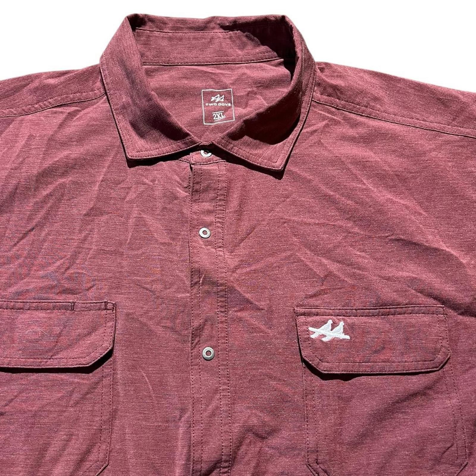 Other Two Dove Rio Ultimate Outdoor Blend Short Sleeve Shirt Size US XXL / EU 58 / 5 - 4 Thumbnail