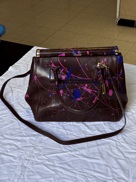 Vintage Brown leather bag (custom) Size ONE SIZE - 2 Thumbnail