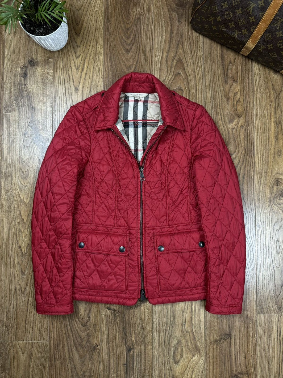 Burberry Bomber jacket Burberry Nova Check original streetwear item Size M / US 6-8 / IT 42-44 - 1 Thumbnail