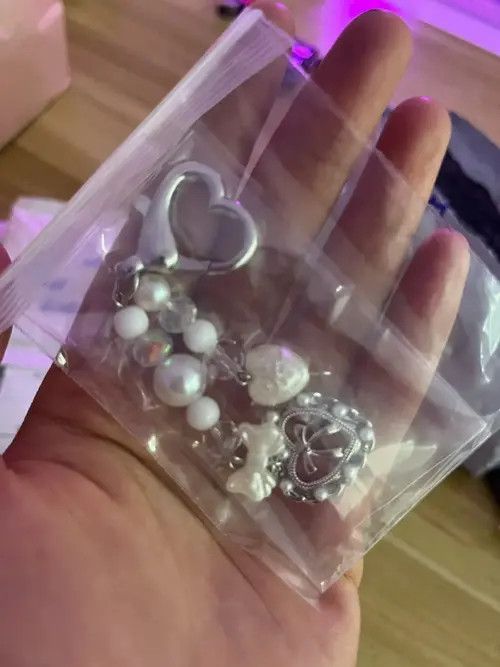 Jewelry Michiko x Iriki White pearl bow & heart keychain Size ONE SIZE - 6 Thumbnail