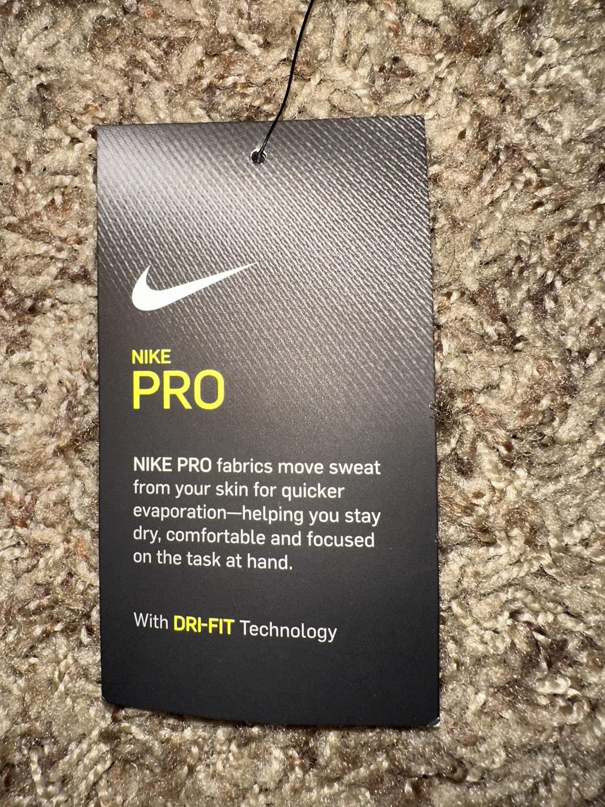 Nike Nike Pro Swoosh Logo White Lightweight Stretch Tights Training Pants Size US 40 / EU 56 - 8 Thumbnail