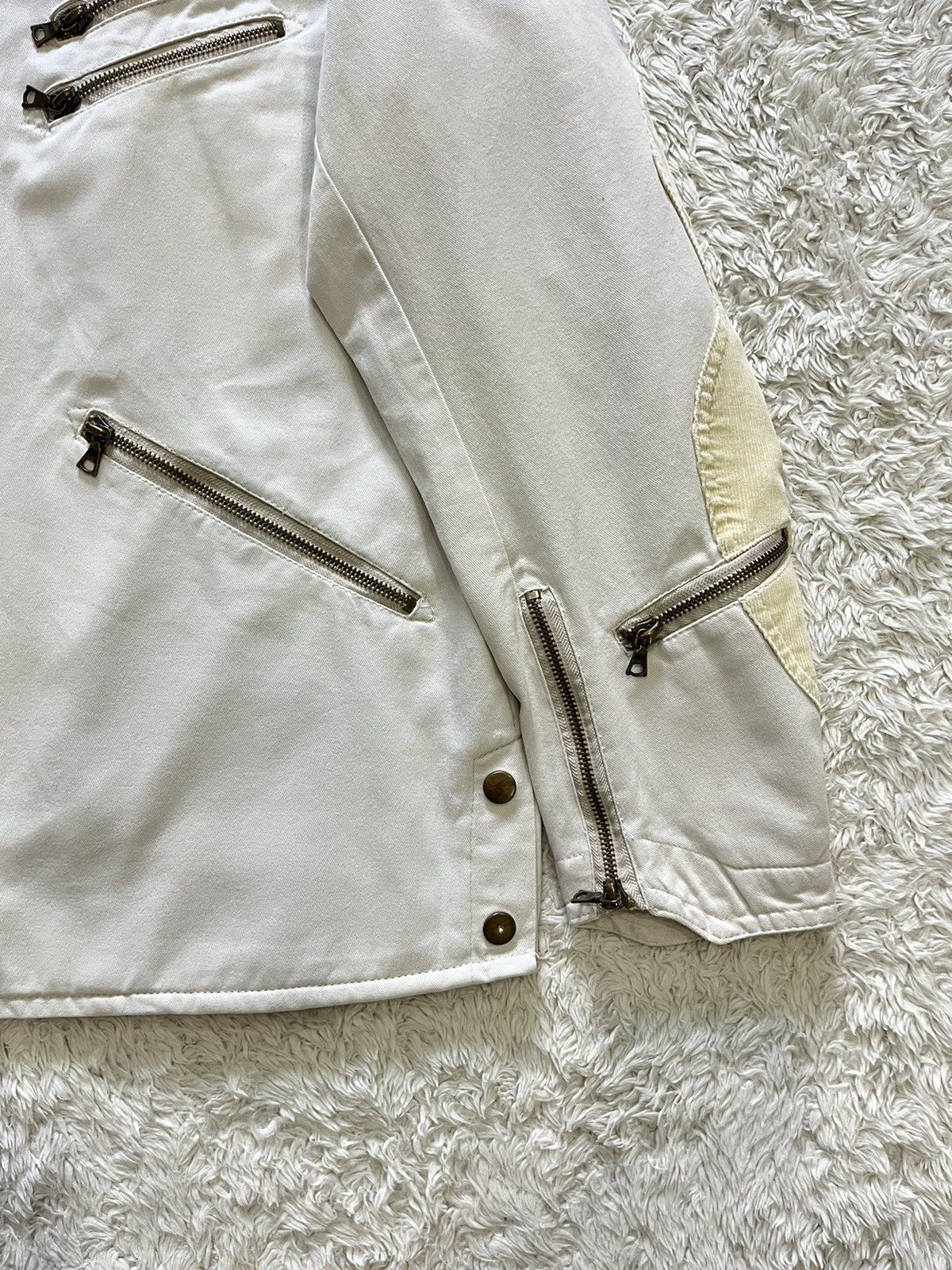 General Research ss04 general research silver stone multipocket riding jacket Size US L / EU 52-54 / 3 - 7 Thumbnail
