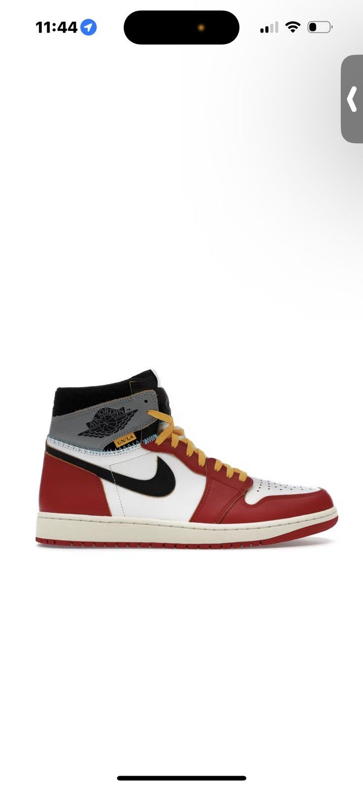 Jordan Brand × Nike × Union LA Union x Jordan 1 high “Chicago Shadow” size 12 Size US 12 / EU 45 - 1 Thumbnail