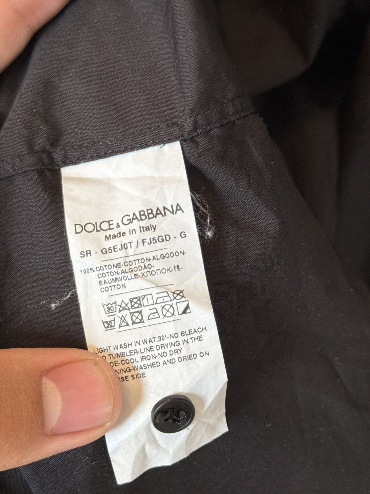 Dolce & Gabbana Dolce Gabbana Monogram Shirt Vintage Size US L / EU 52-54 / 3 - 6 Thumbnail