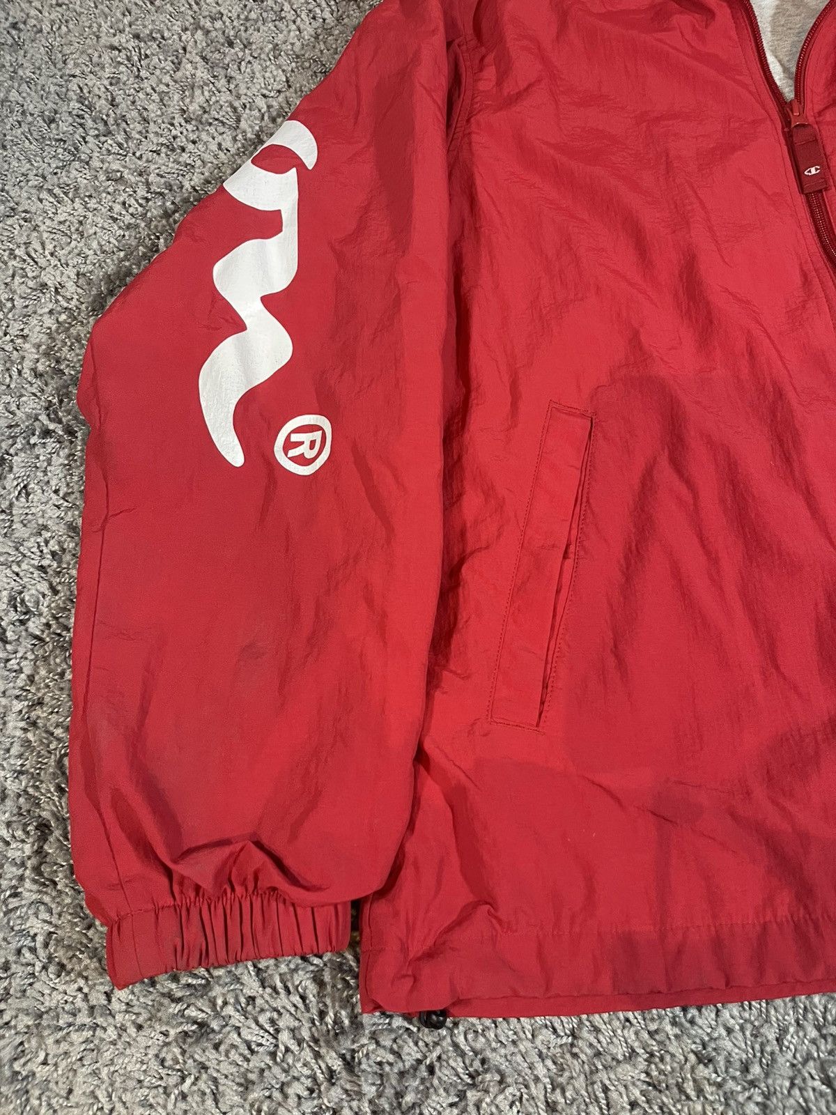 Champion × Supreme 2018SS Supreme Champion Track Hooded Jacket Red Size US M / EU 48-50 / 2 - 7 Thumbnail