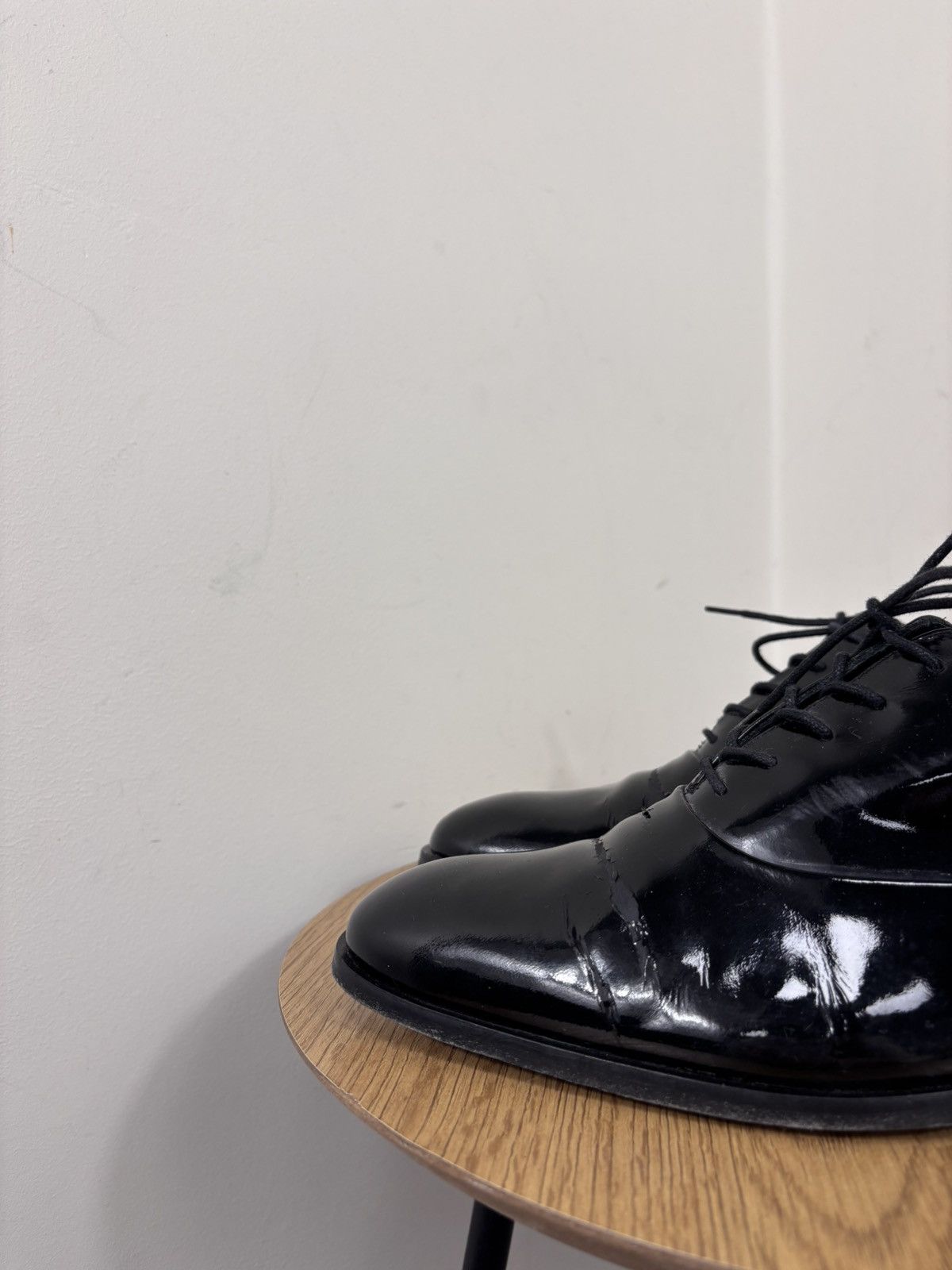 Loake Loake Lifestyle Men’s Black Patent Leather Dress Shoes Size US 9.5 / EU 42-43 - 12 Thumbnail