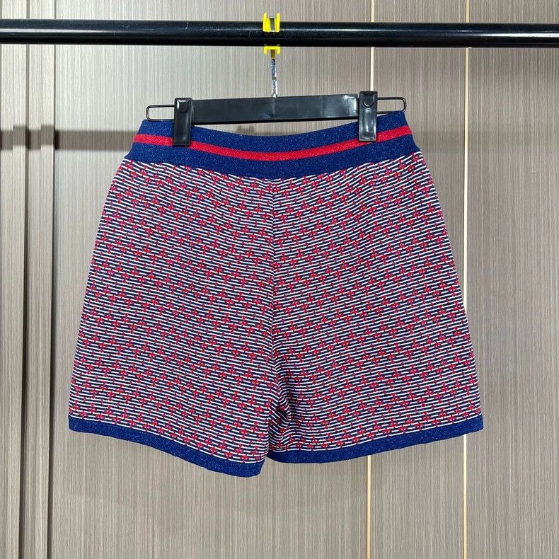 Chanel Chanel Airplane knitted shorts Size 42" / US 20 - 2 Thumbnail