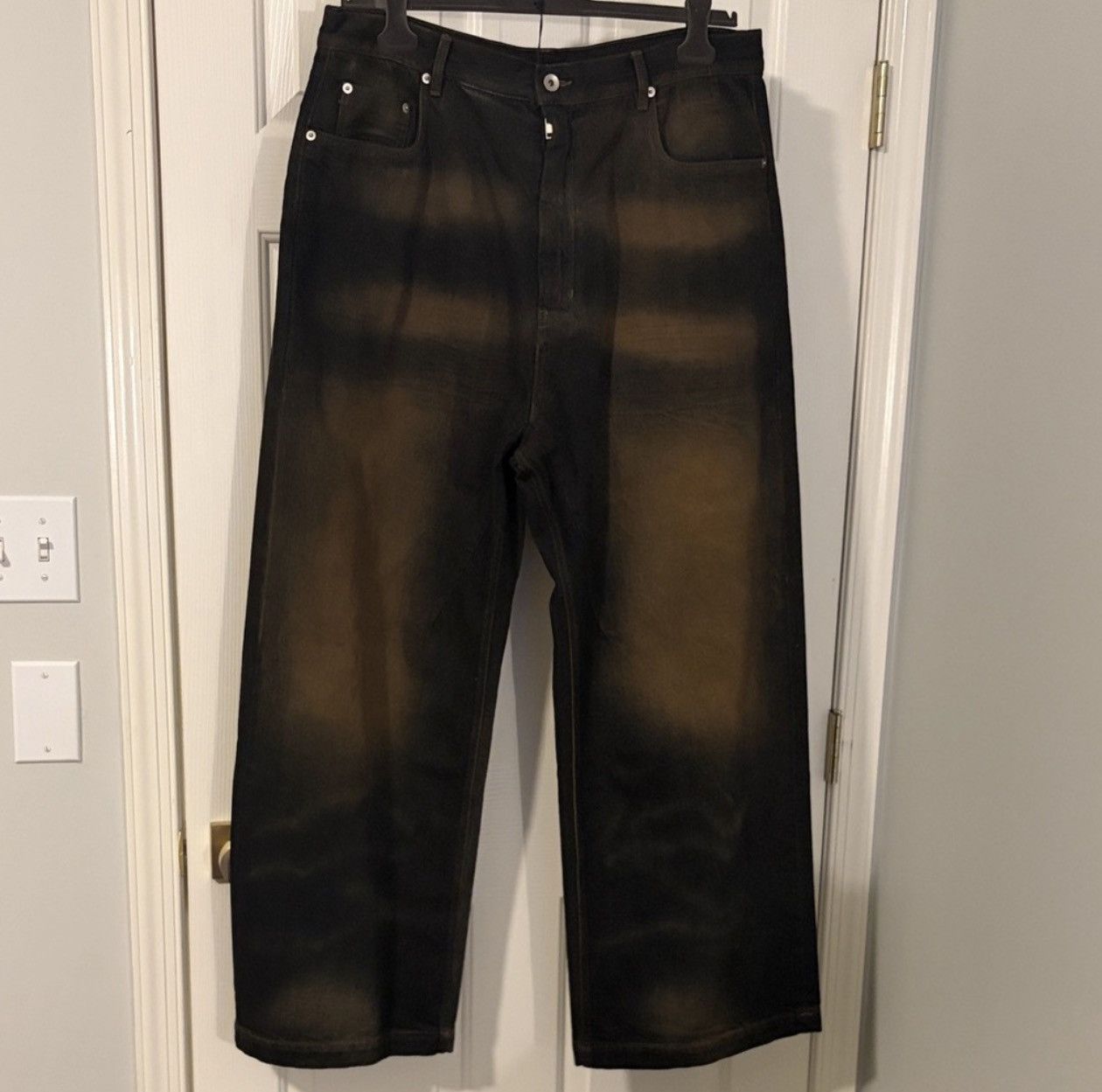 Rick Owens Drkshdw Rick Owens DRKSHDW Geth Jeans in Mud Size US 38 / EU 54 - 1 Thumbnail