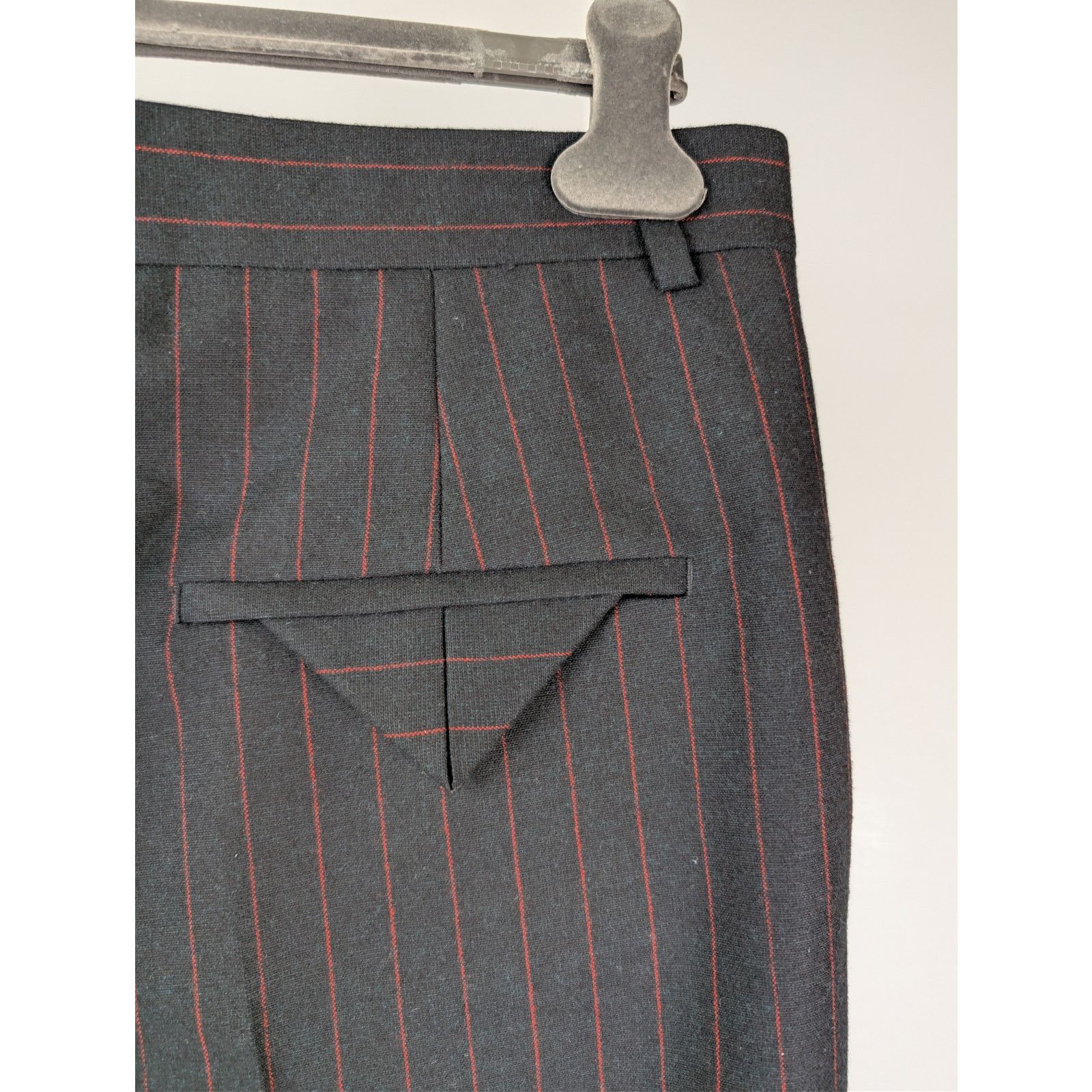 Bottega Veneta o1rshd1 Classic Wool Pinstripe Trousers Casual Pants Size US 38 / EU 54 - 14 Thumbnail