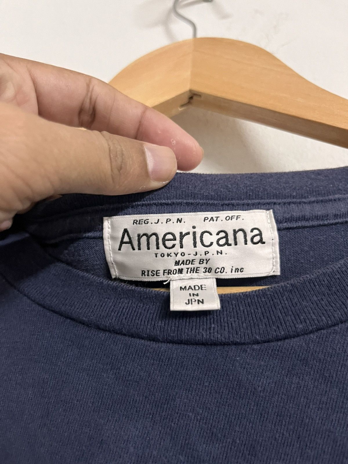 Japanese Brand Americana by Rise From the 30 Co. Inc Japanese Designer Size US S / EU 44-46 / 1 - 3 Thumbnail